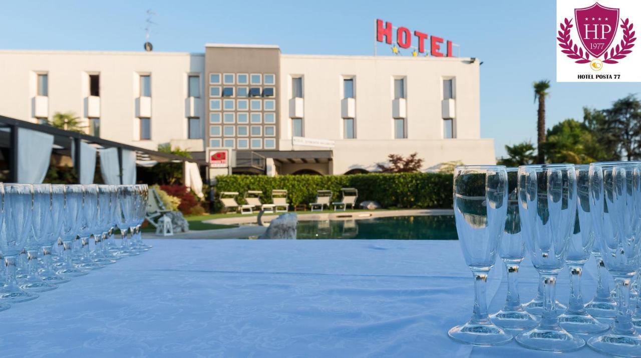 Hotel Posta 77 San Giorgio In Bosco Bagian luar foto